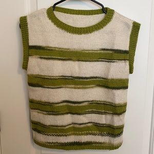 Green Sweater Vest